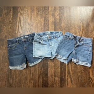 EUC 3 Pack Denim Shorts